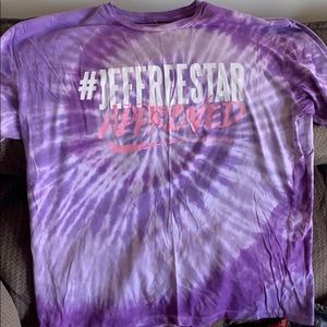 Jeffree Star tie dye t shirt XL